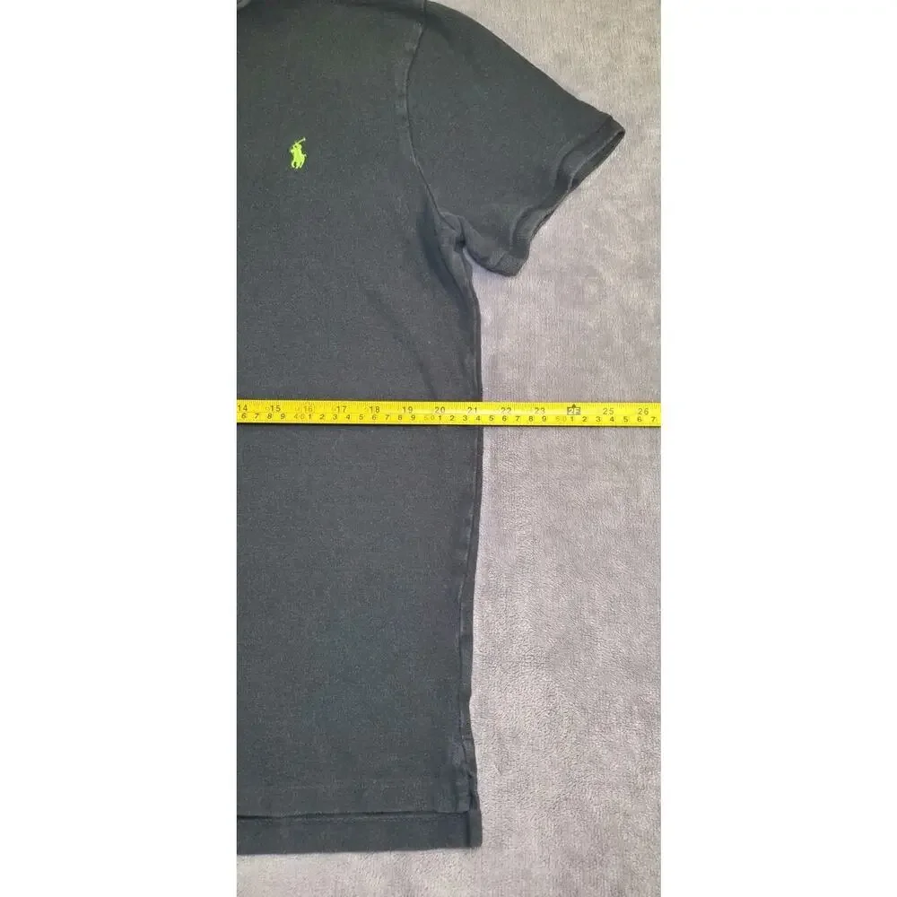 Polo Ralph Lauren Shirt Men's Sz XL Gray Custom Slim Fit Short Sleeve Za3-56